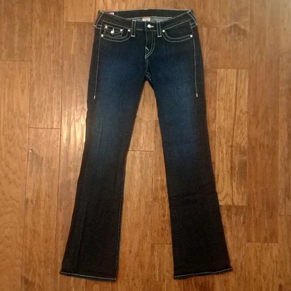 True Religion Bootcut Jeans dark wash - Picture 2 of 14
